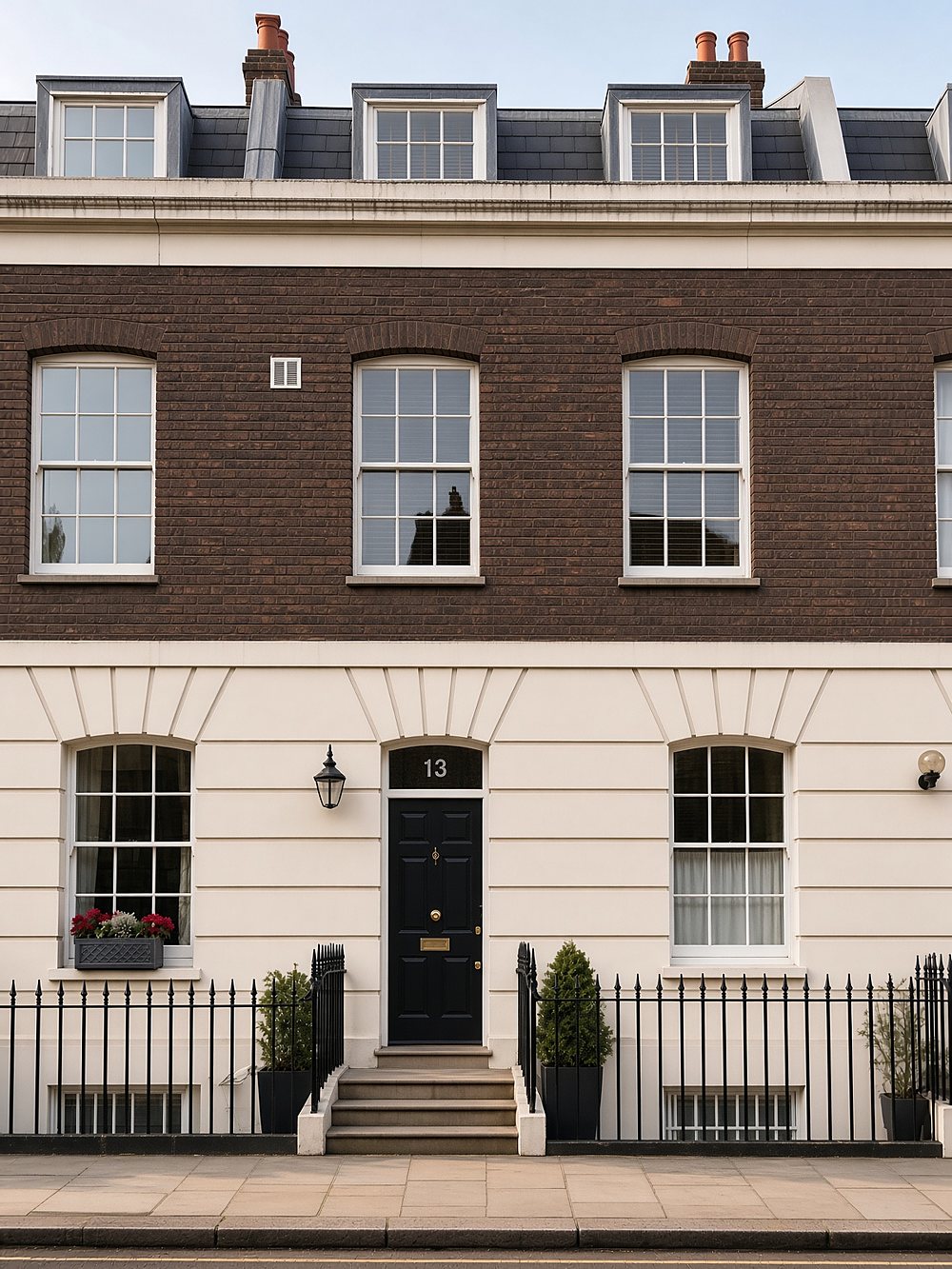Georgian terrace house, London